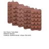 1 Set Cake Mold Silicone Chocolate Mold Heat Resistant Multifunctional Candy And Candle Mold for DIY Baking Kitchen Use