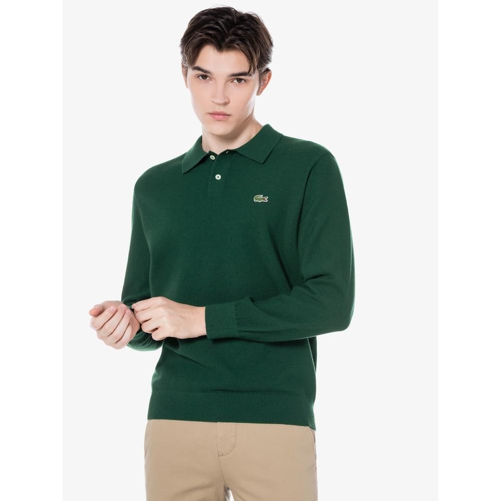 

LACOSTE Men s Pique Textured Long Sleeve Sweater AH671E 53N 132 Q2NAH671E 53N132