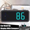 Digital Clock HUD Car Head Up Display 3in1 Windshield Speed Projector  Fit All Car