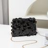 Women's Bag, New Trend Sequined Shoulder Bag, Fashionable and Simple Messenger Bag, One Piece.