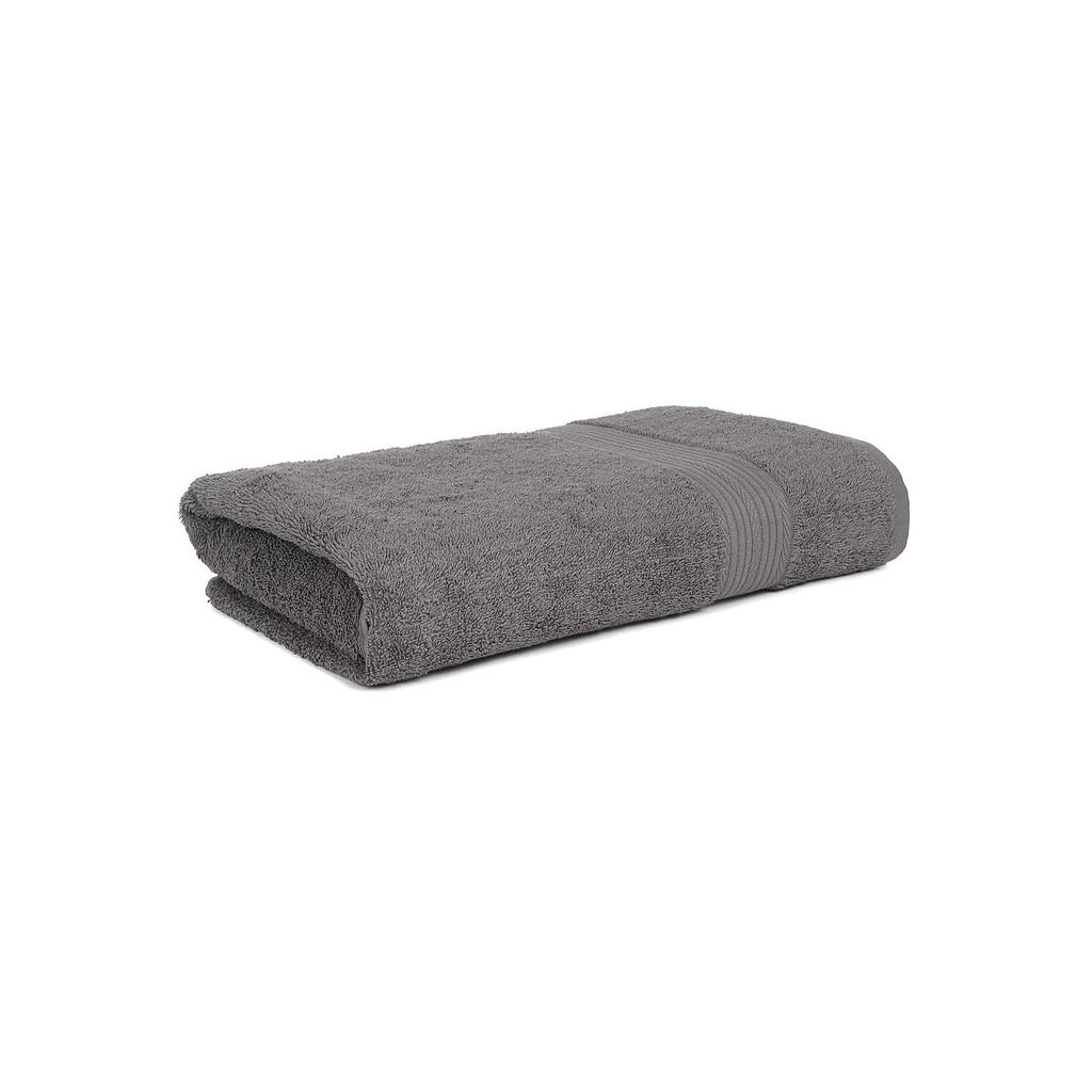 Cotton Bath Towel | 500 GSM | Fade Resistant | Dark Grey