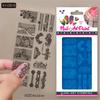 Nail Stamp Plate Nail Art Templates Heart Flower Nail Art Plates for DIY Nail Art Decorations Nails Art Stamping Plates