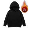 Kinder Kapuzensweatshirt: Individuelles Logo, Schul- und Teamuniform, reine Baumwollmischung für Jungen und Mädchen