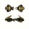 Rhinestone Sweater Clip. Alloy cape & collar clasp for scarves, waist & clothing. Enhances any outfit.