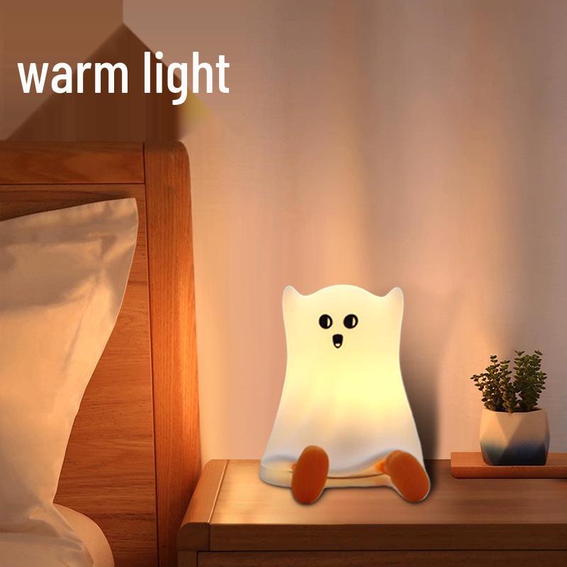 Doudou Duck Silicone Night Light - Baby Sleep Aid & Eye Protection Lamp