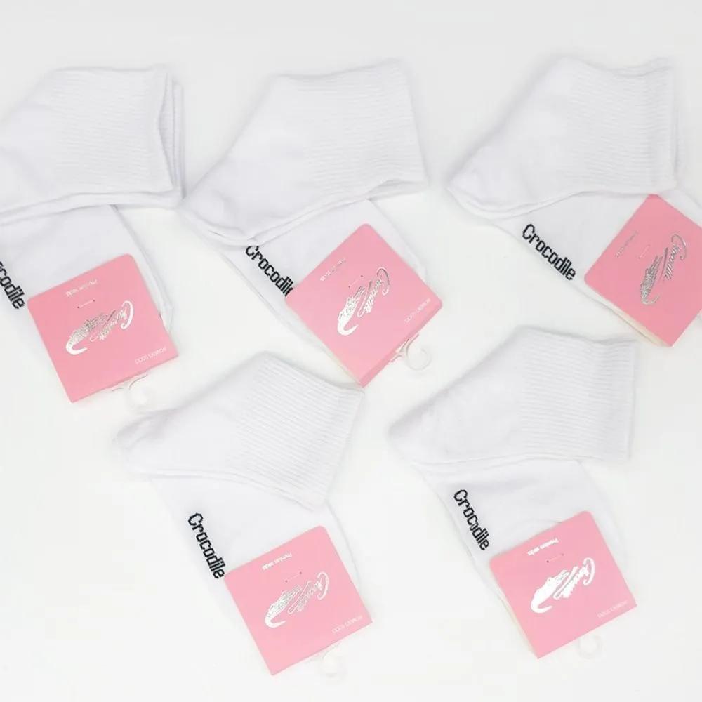 Women s neutral mid-calf socks Crocodile 5-pair pack 5 pairs of gray