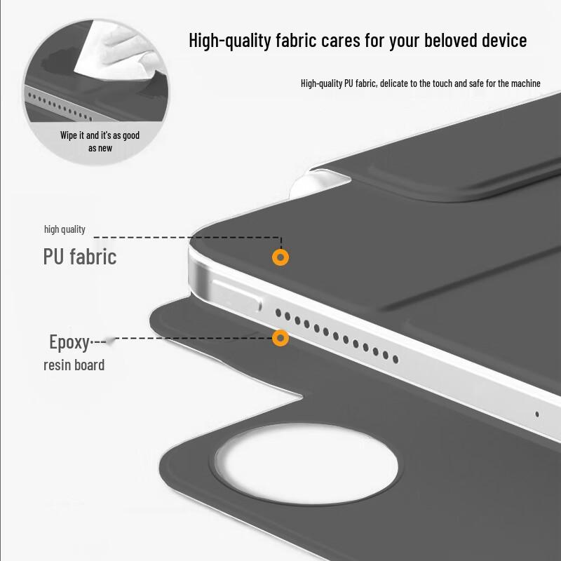 Huawei MatePad Pro 12.2-inch Magnetic Detachable Case with Pen Slot