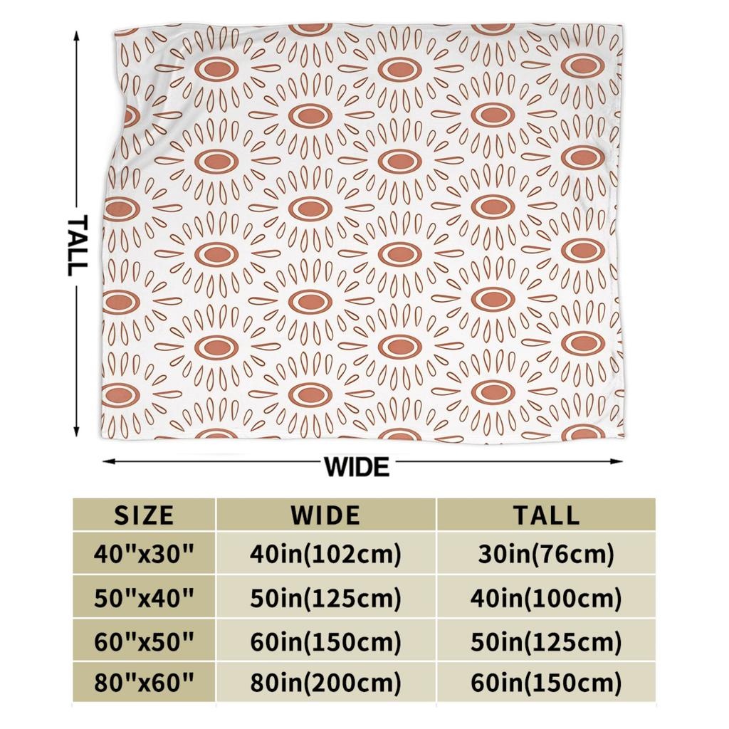 Bohemian pattern Flannel Blankets Winter Super Soft Bedding Throws for Girls Boys Couch Bed Funny Bedspread Sofa Bed Cover