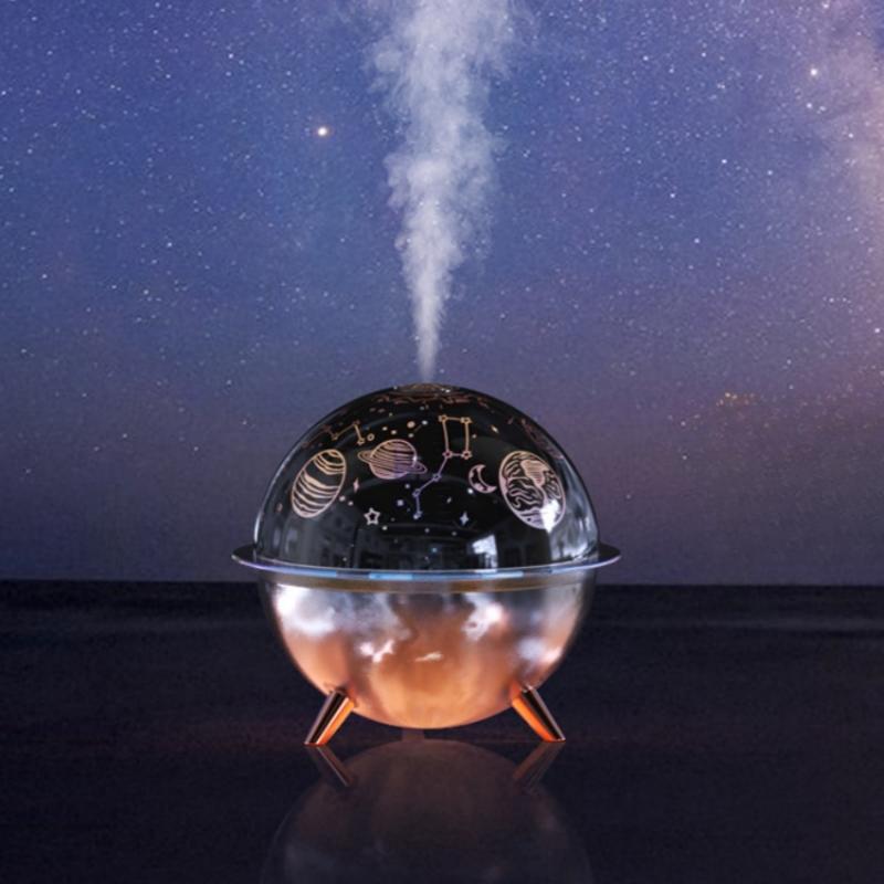 

Спальня міні романтична проекційна лампа зволожувач повітря USB ультразвуковий ароматичний зволожувач повітря дифузор для дитини подарунок USB Cable