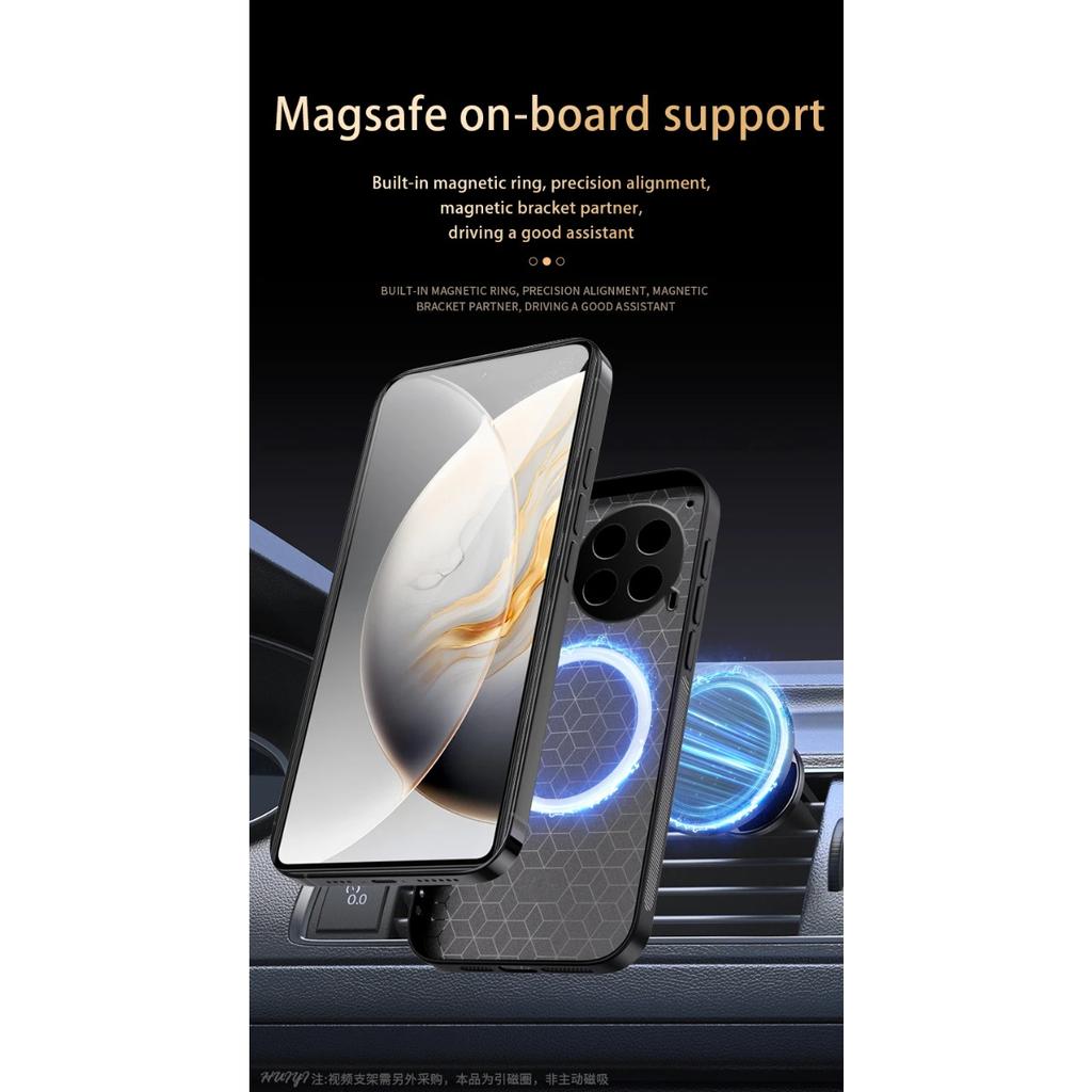 Leather Case for Tecno Camon 30 4G 5G Car Magnetic Holder Wireless Charging Silicone Hard Phone Cover TecnoCamon30 CL7 CL6 CL6k