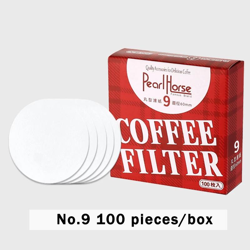 

Одноразовая фильтровальная бумага для кофе Круглая фильтровальная бумага для кофе ручной заварки Японская мока-кофеварка Фильтровальная бумага для кофе Посуда