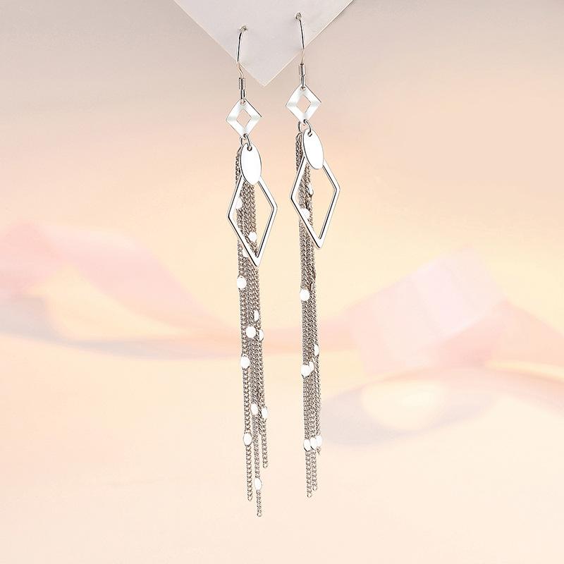 Lindon Copper Alloy Zircon Earrings Drop Earrings For Women Wedding Party Gifts