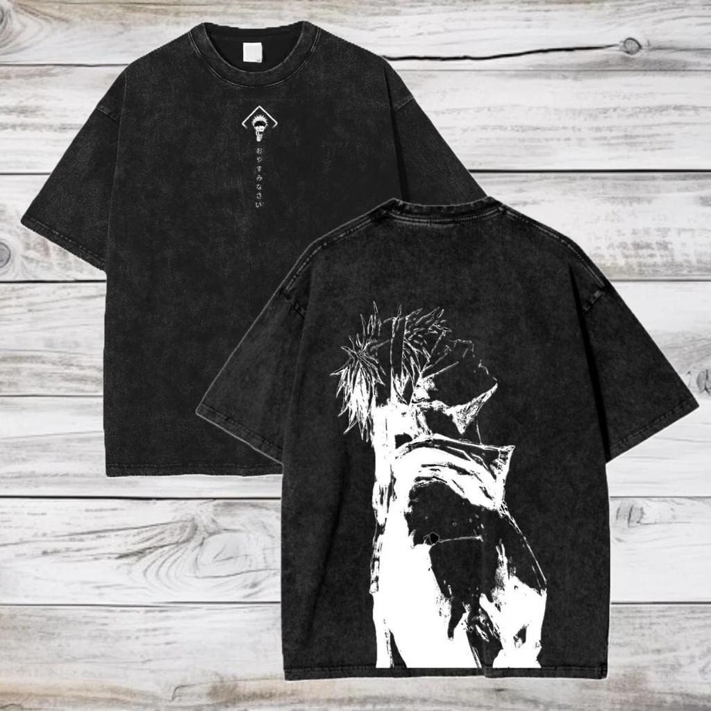Summer Satoru Gojo Jujutsu Kaisen Unisex Washed Cotton T-Shirt