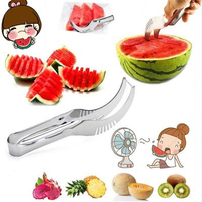 Stainless Steel Watermelon Slicer Fruit Melon Cutter Corer Scoop Melon Cutter