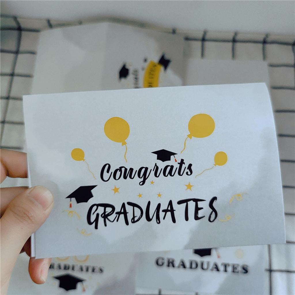 Graduation Cards With Envelopes And Stickers - 6 Artist Rendered Designs - Perfect For College And High School Graduation Gifts And Party Supplies