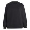 Womens/Ladies It Item Oversized Crop Sweatshirt