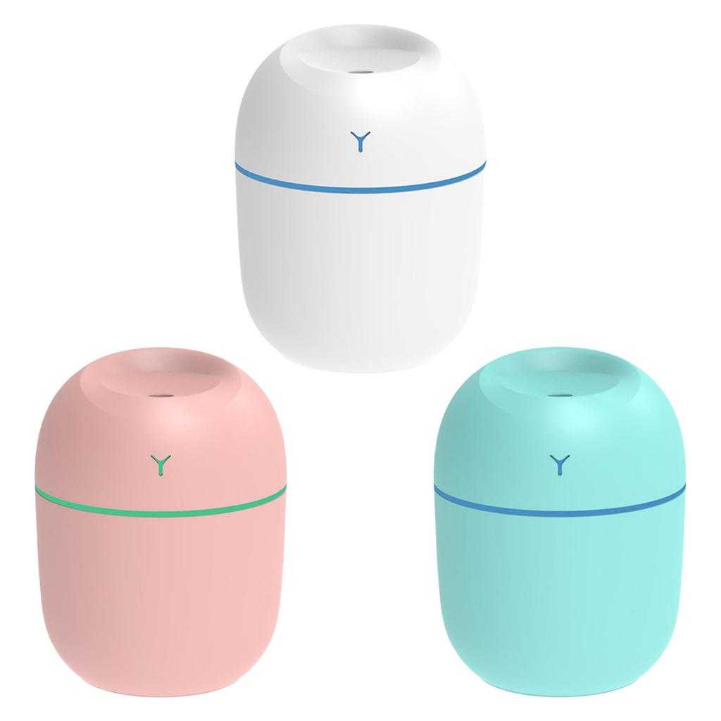 220ml Portable USB Air Humidifier Purifier Essential Oil Aroma Diffuser Cool Mist Sprayer Maker Mute Humidifier for Car Home
