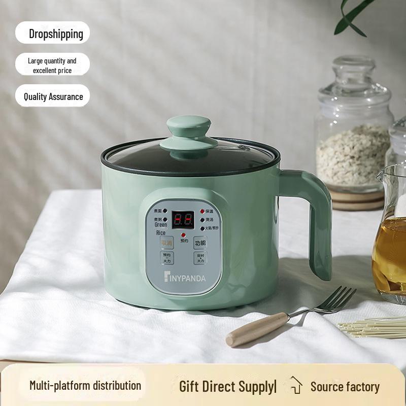 

«Компактная многофункциональная электрическая плита»: Мини-рисоварка, лапшеварка и горшок для горячих блюд Smart non-stick single pot; 17CM