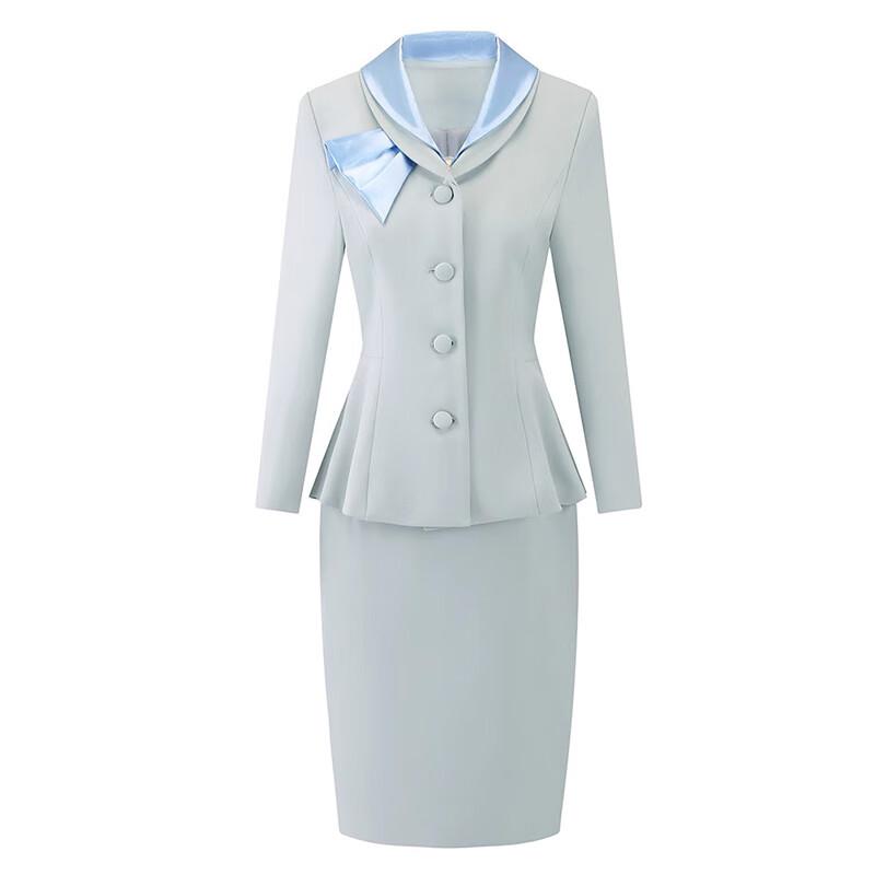 Trueman Women s Green Professional Suit Set 2XL