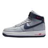 Nike Air Force 1 High New England Patriots Women Sneakers Grey Wolf-Grey College-Navy DZ7338-001