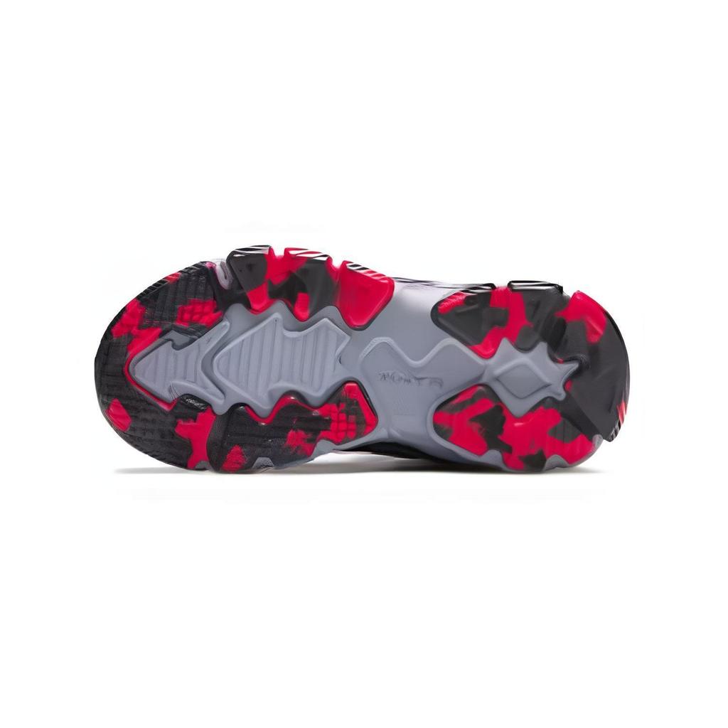 Anta Kids Knob Comfortable Temperament Non-Slip Warm Mid-Top Outdoor Shoes Kids Shoes Black White 312349975-3