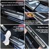 For  BMW 5 series G60 2024-2025 car Threshold strips welcome steps guard platesStainless steel vehicle interior accessories