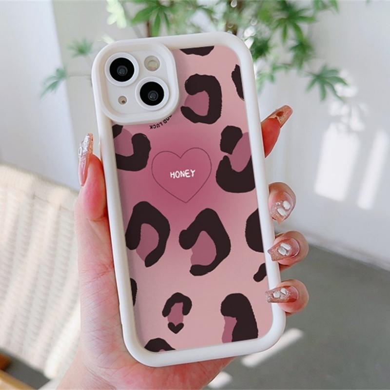 Case For Honor 400 200 Lite 400 Pro Magic 7 Lite 90 X9C Smart 5G Huawei P40 Lite P30 Pro Nova 5t Cover Leopard Print Silicone
