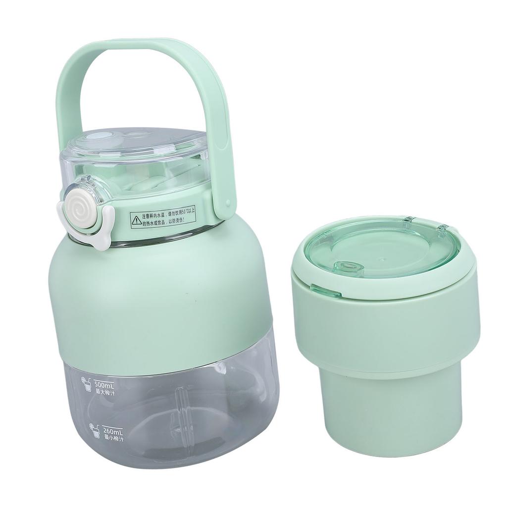500ml Portable Electric Juicing Cup Cordless Rechargeable 10 Blades Electric Juicing Blender Cup for Home Travel Sport
