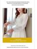 Elegant Autumn Fairy Mesh Lace Dress - Gentle Forest Style Temperament