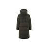 MLB Embroidered Long Quilted Down Jacket Unisex Jacket Army-Green 31DJS2961-50K