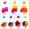 Magnetic Educational Brain Training Magnetic 7 3D Safe Gift Suitable for Ages 6 To Cultivating Magnetic Building Magic Birthday Puzzle, Toy, Puzzle,