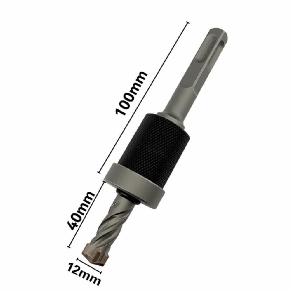 Fast Detachable Depth Stop Sharp Masonry Drill Bit Split-Design Drill Bit Concrete Drilling