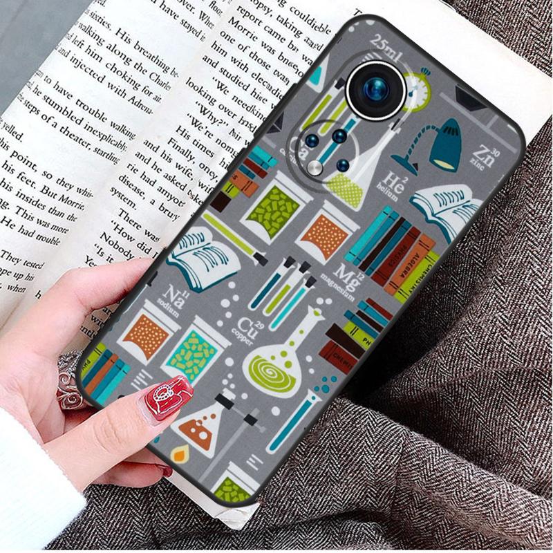 Science Chemistry Style Case For Honor Magic 8 6 7 Lite Honor 400 200 Pro 50 70 90 X8c X8b X9a X9c X9b X9d Win Cover