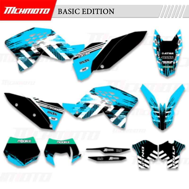 MCHMFG Graphics Decals Stickers Kit For KTM EXC EXCF 125 250 300 450 2008 2009 2010 2011 SX SXF 2007 2008 2009 2010