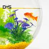 Artificial Aquatic Plants Fade-resistant Simulation Plastic Hydroponic Grass Vibrant Aquarium Landscape Decor for Fish Reptile Tanks