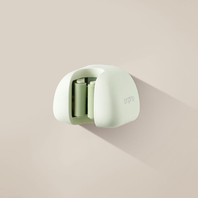 Wall-Mounted Suction Cup Mop Holder - No Drill, Traceless Clip
