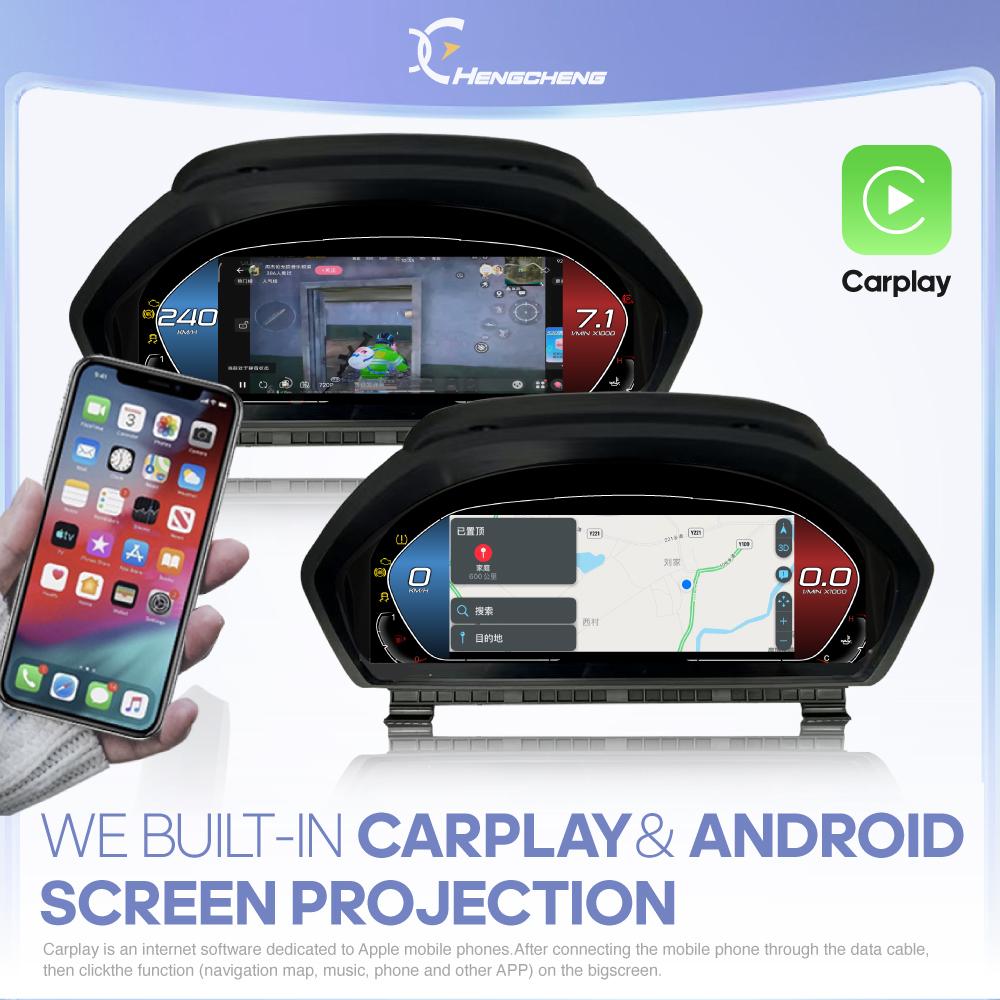 For BMW 3 Series 4 Series F30 F31 F34 F32 F33 F36 2013-2020 Car Digital Cluster LCD Dashboard Carplay Cockpit Virtual Instrument