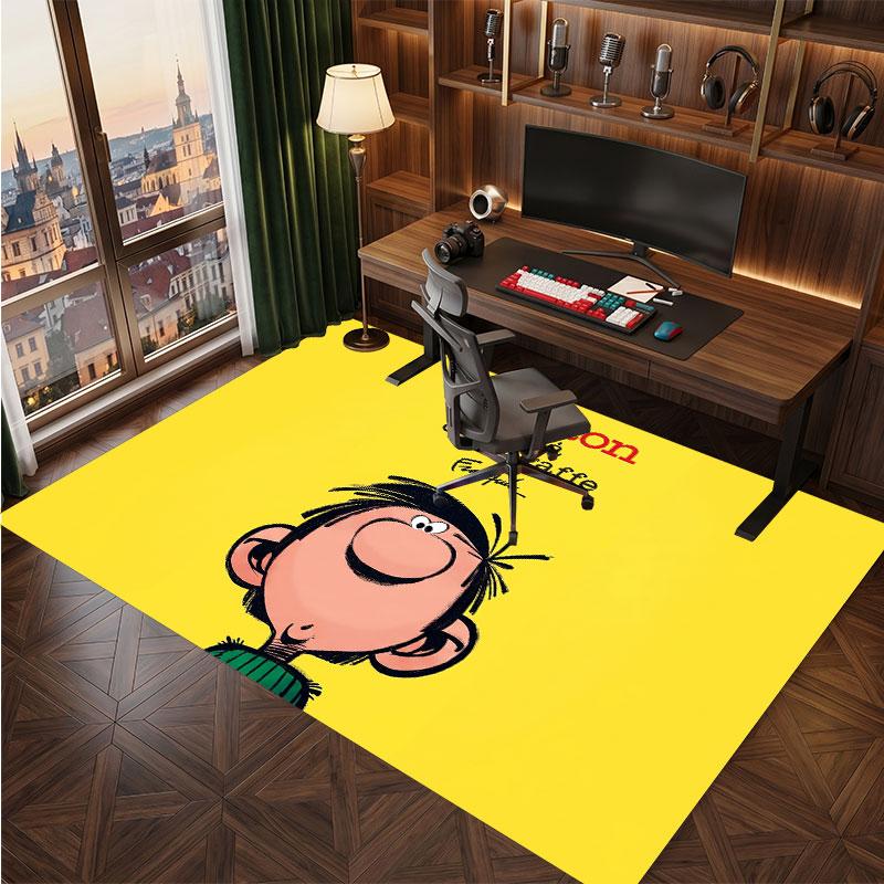 Gaston Lagaffe Rug Soft Thick Non Slip Floor Carpet for Bedroom Living Room Home Decor
