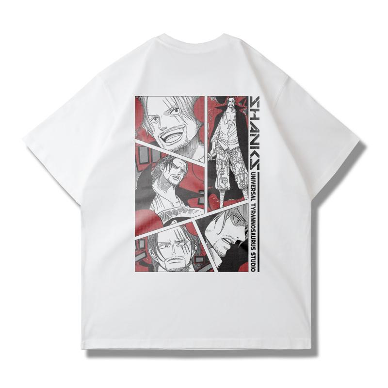Japanese Anime ONE PIECE ONE PIECE Shortsleeved Tshirt Summer Loose Tide