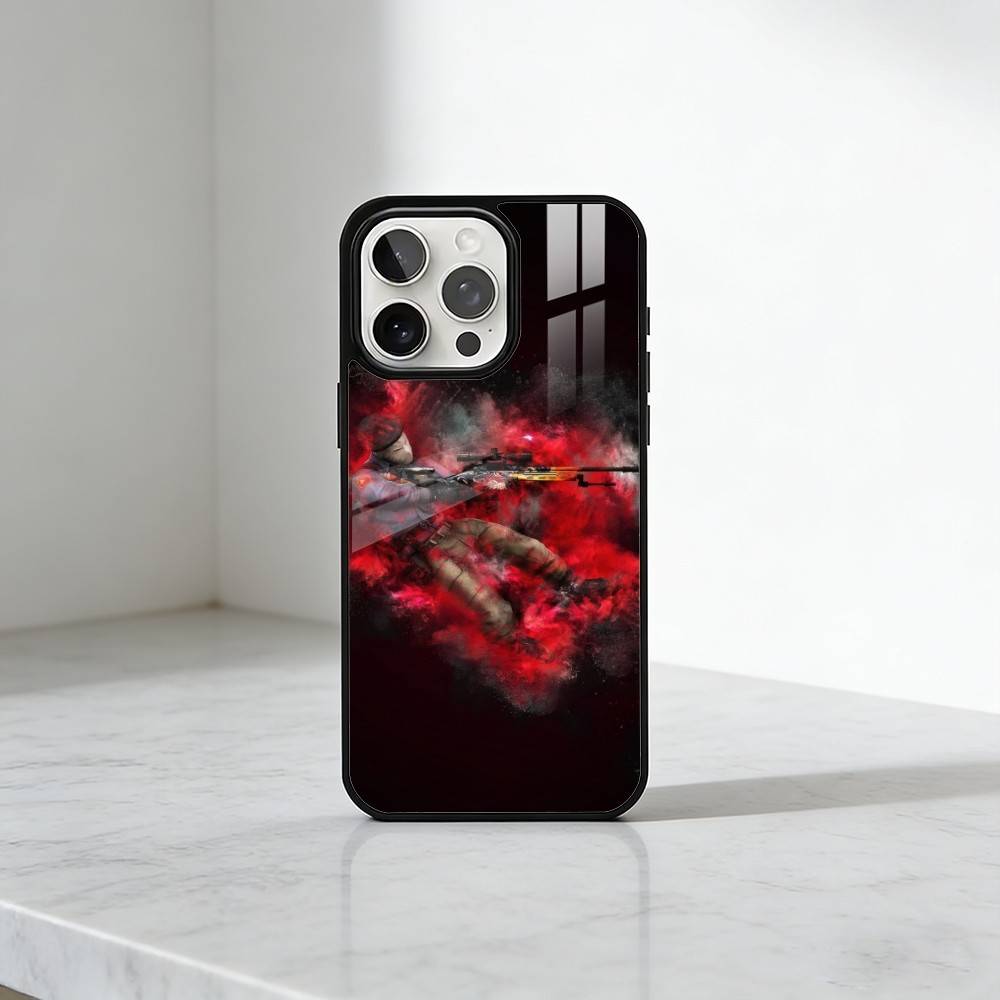 CS-GO Game C-Counter S-Strike 2 Phone Case For iPhone17,16,15,14,13 Plus,Pro Max Magnetic For Magsafe Wireless Charging
