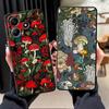 Phone Cover Case for Xiaomi Redmi Note 14 K80 14C A4 A5 A1 12 11 13 Pro Plus 12C 13C 10 9 8 7 A3 A2 A1 K40 Vintage Mushroom