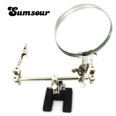 Quality Goods 3 In 1 Magnifying Glass Auxiliary Clip Magnifier