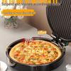 Home Electric Griddle: Double-Sided Heating Pancake & Crepe Maker with Deepened Frying Pan