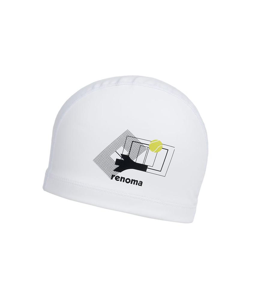 Lenomasuyeongbog Accessories Adult Sports Game Pu Swim Cap White Ro-Rc2E010-Wh