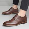Fashion Genuine Leather Formal Shoes for Men All-match Outdoor Oxfords Male Wedding Party Office Business Shoe Male Comfortable Flats
