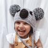 Infant Baby Knit Hat Handmade Crochet Cartoon Animal Themed Beanies Cap Cute Ears Bonnet Newborn Photography Props