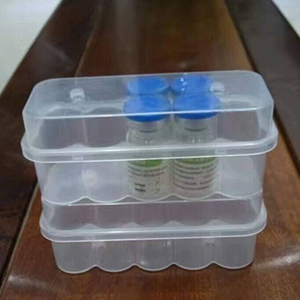 Transparent Insulin Vial Storage Case 3/5/7/10 ML Pill Vial Cooling Case Freezer Box