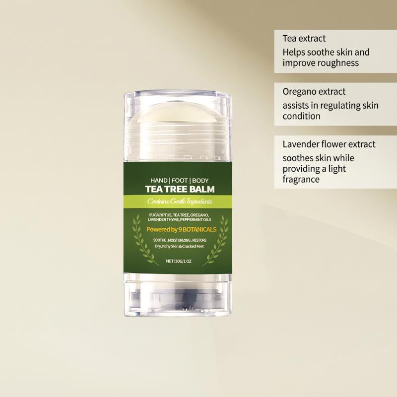 

Tea Tree Skin Care Cream Gently Moisturizes And Protects The Body S Skin, Making It Elastic, Soft, Refreshing And Non-Sticky one size