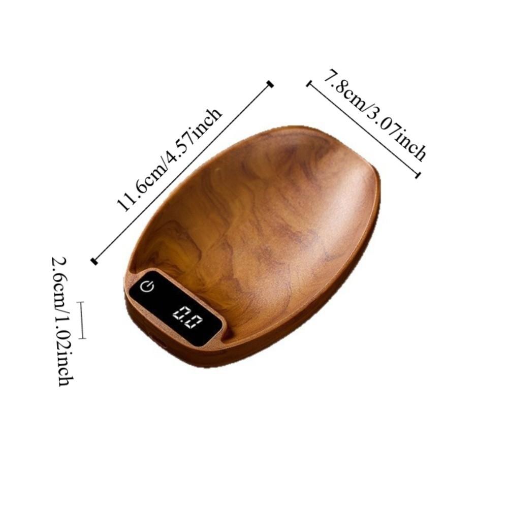 Touchscreen Coffee Scale Tortoise Shell Pattern Coffee Bean Tray Digital Scale  Seasonings