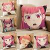 R-Rock is a Lady's Modesty Pillow Case Anti-dustmite Pillowcase Invisible zipper silky Sofa cushion cover